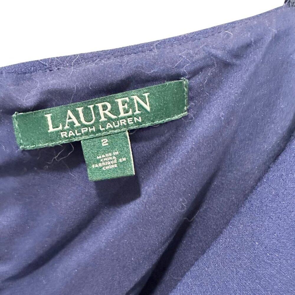 Lauren Ralph Lauren Beaded Cold-Shoulder Gown 2 - Picture 6 of 13